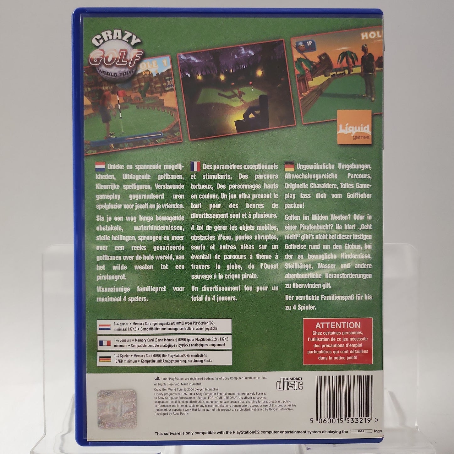 Crazy Golf World Tour Playstation 2