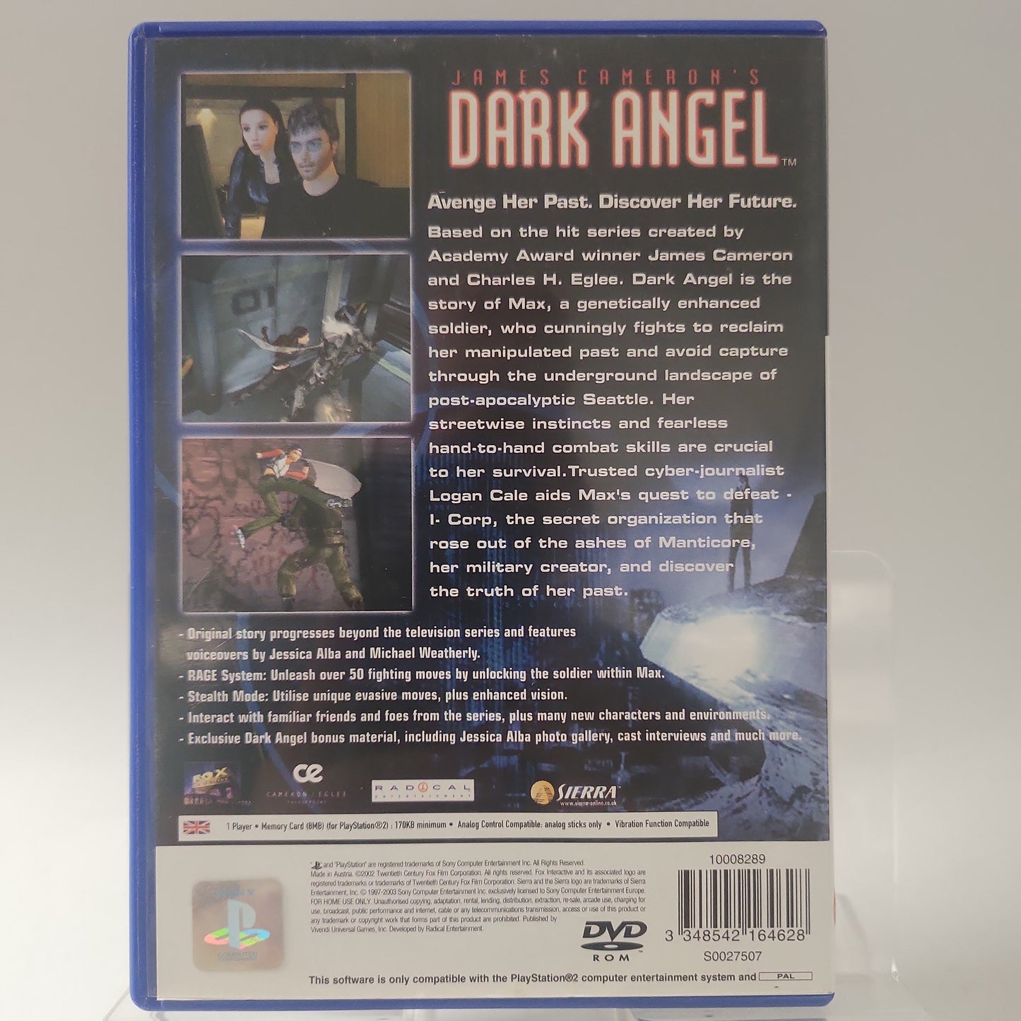 Dark Angel (No Book) PlayStation 2