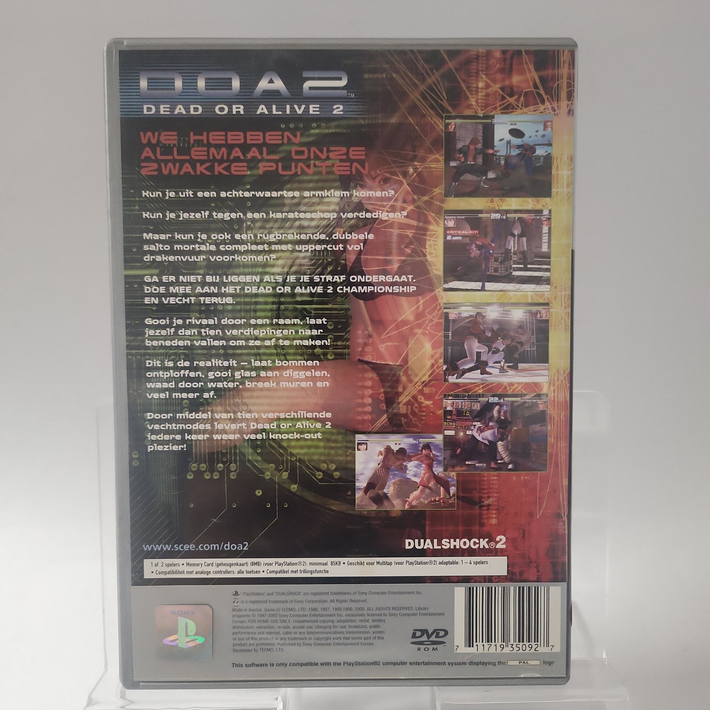 Dead or Alive 2 Platinum (No Book) PlayStation 2