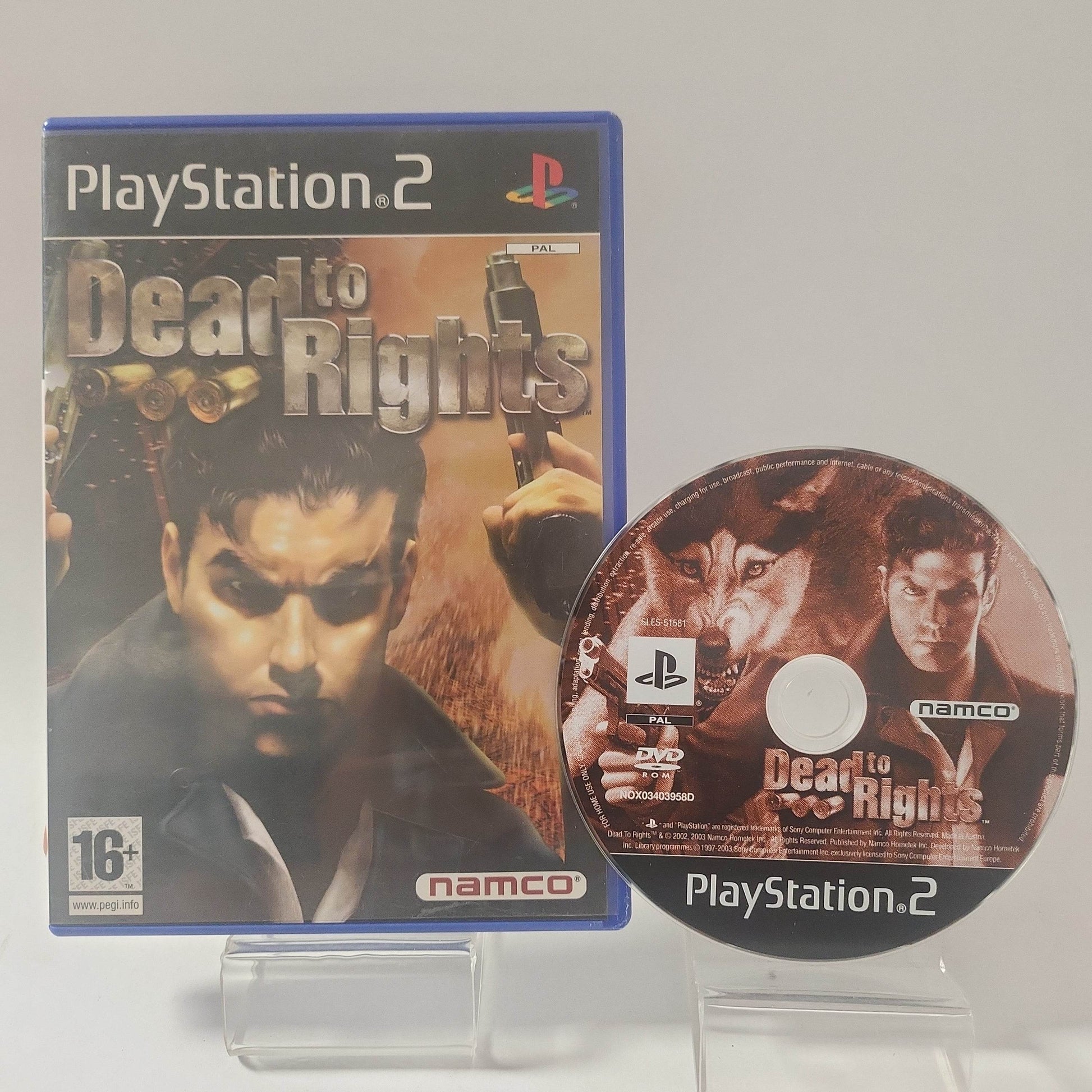 Dead to Rights (No Book) PlayStation 2 - Feniks Gameshop