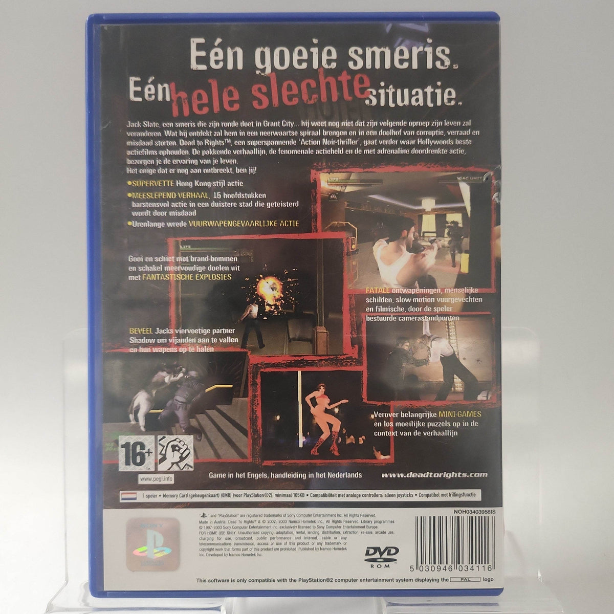 Dead to Rights (No Book) PlayStation 2 - Feniks Gameshop