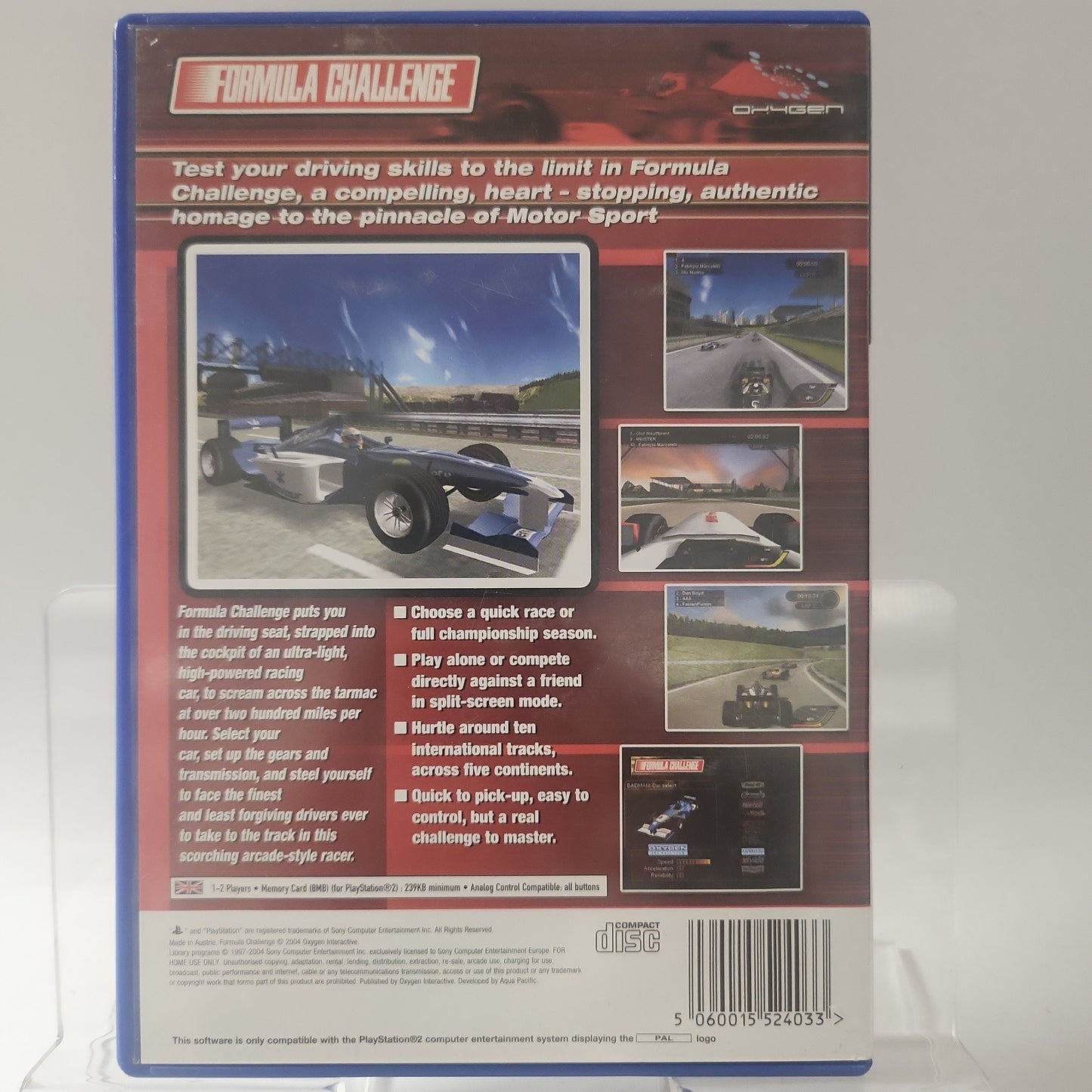 Formula Challenge Playstation 2