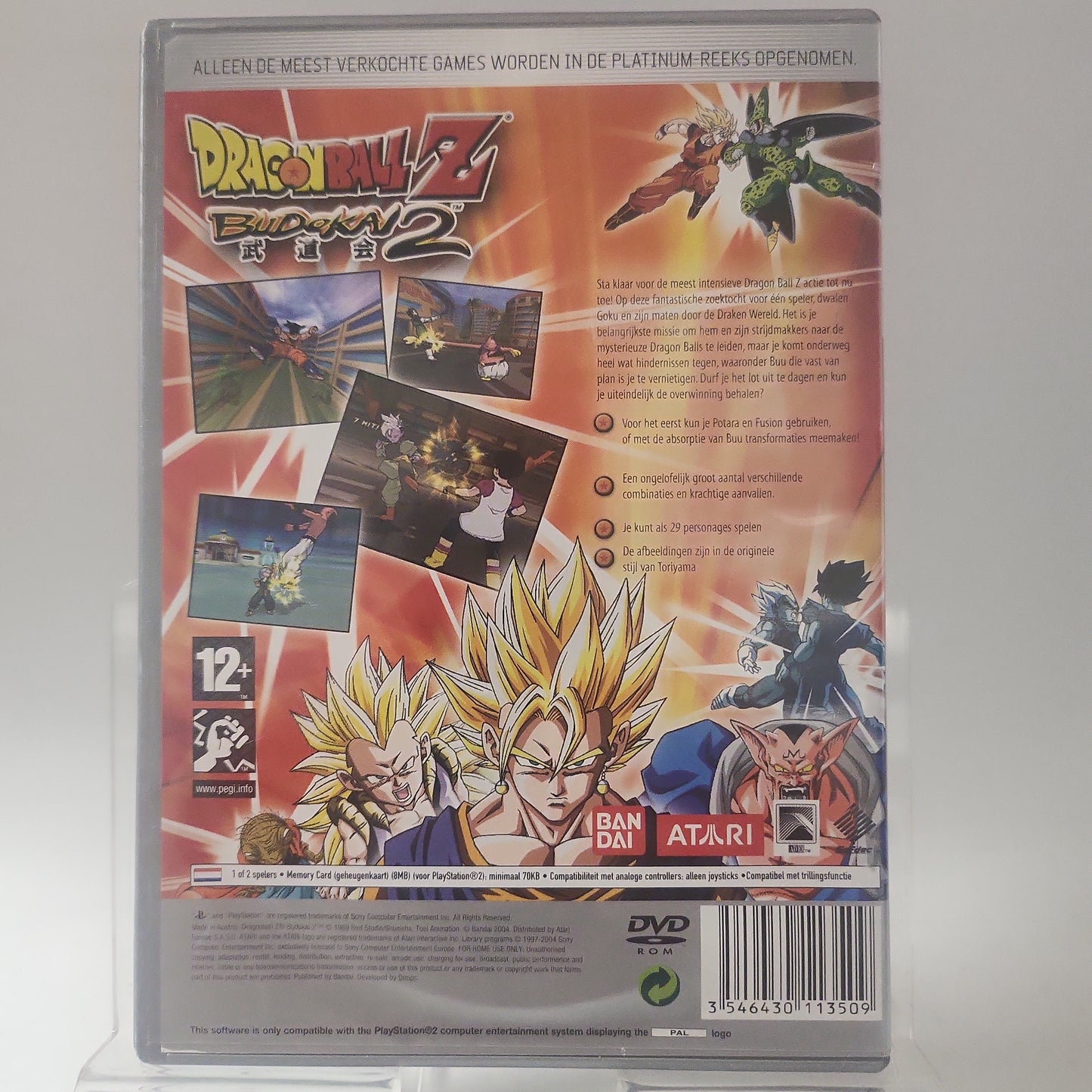 Dragon Ball Z Budokai 2 Platinum Playstation 2