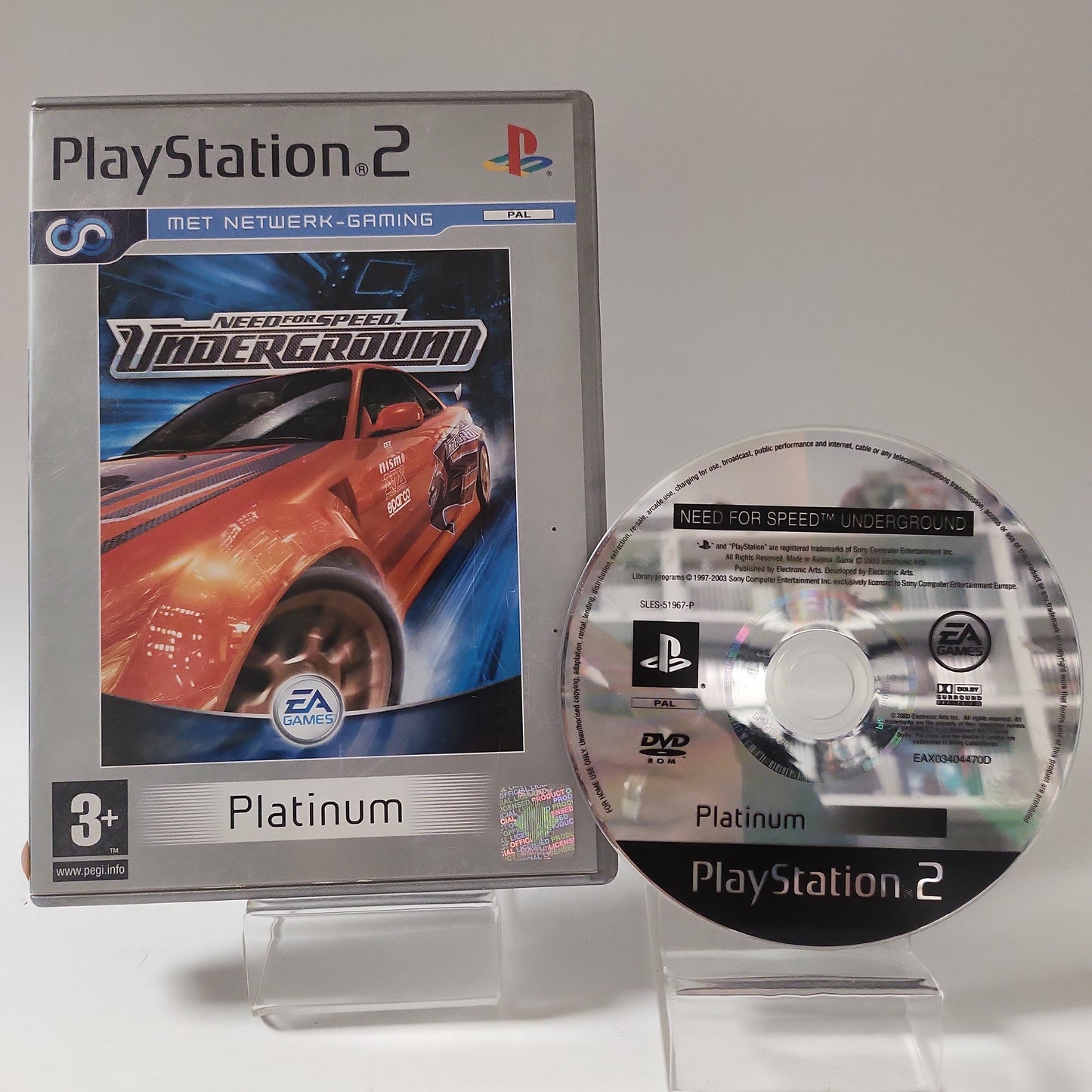 Need for Speed Underground Platinum (No Book) PlayStation 2