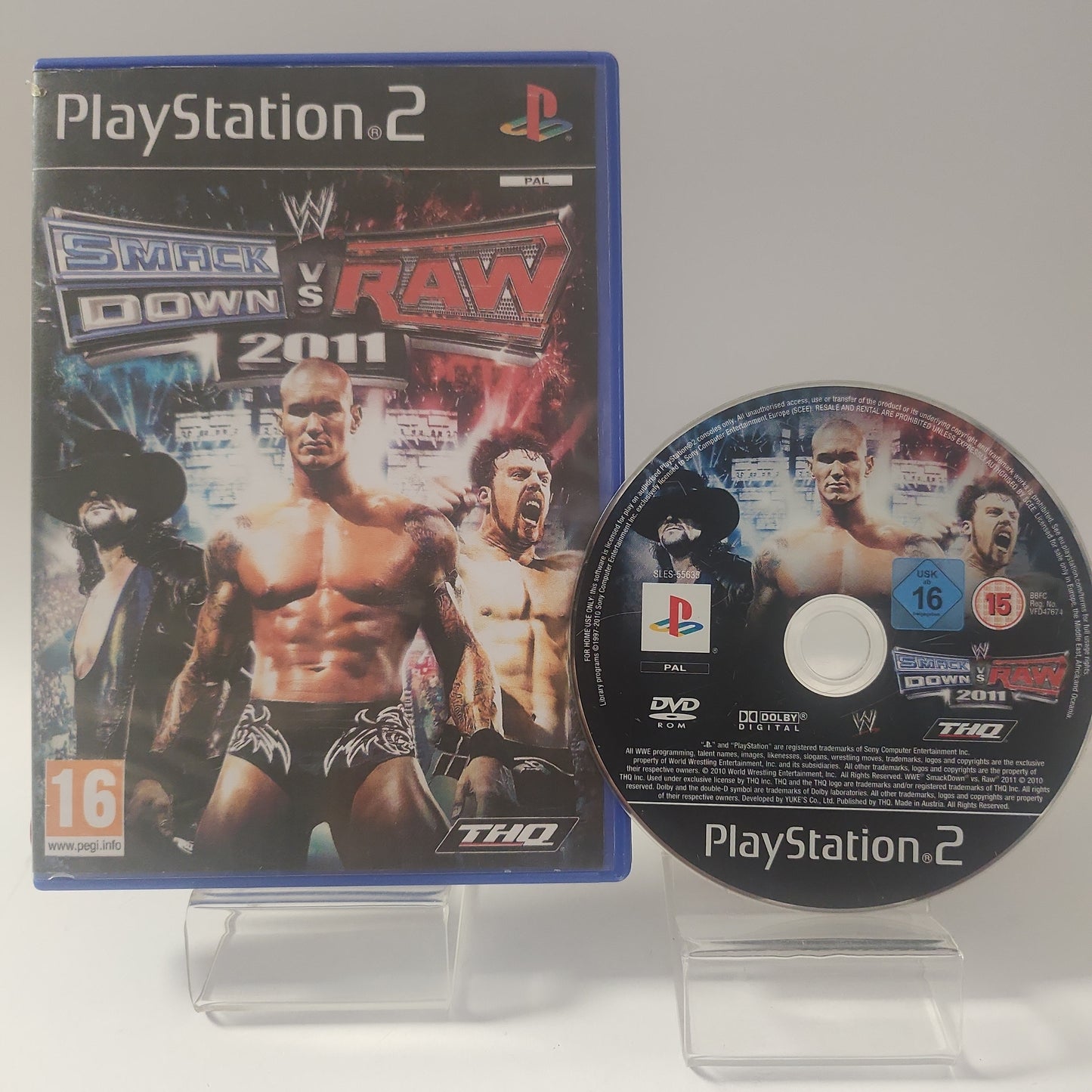 Smackdown vs Raw 2011 (Copy Cover) Playstation 2