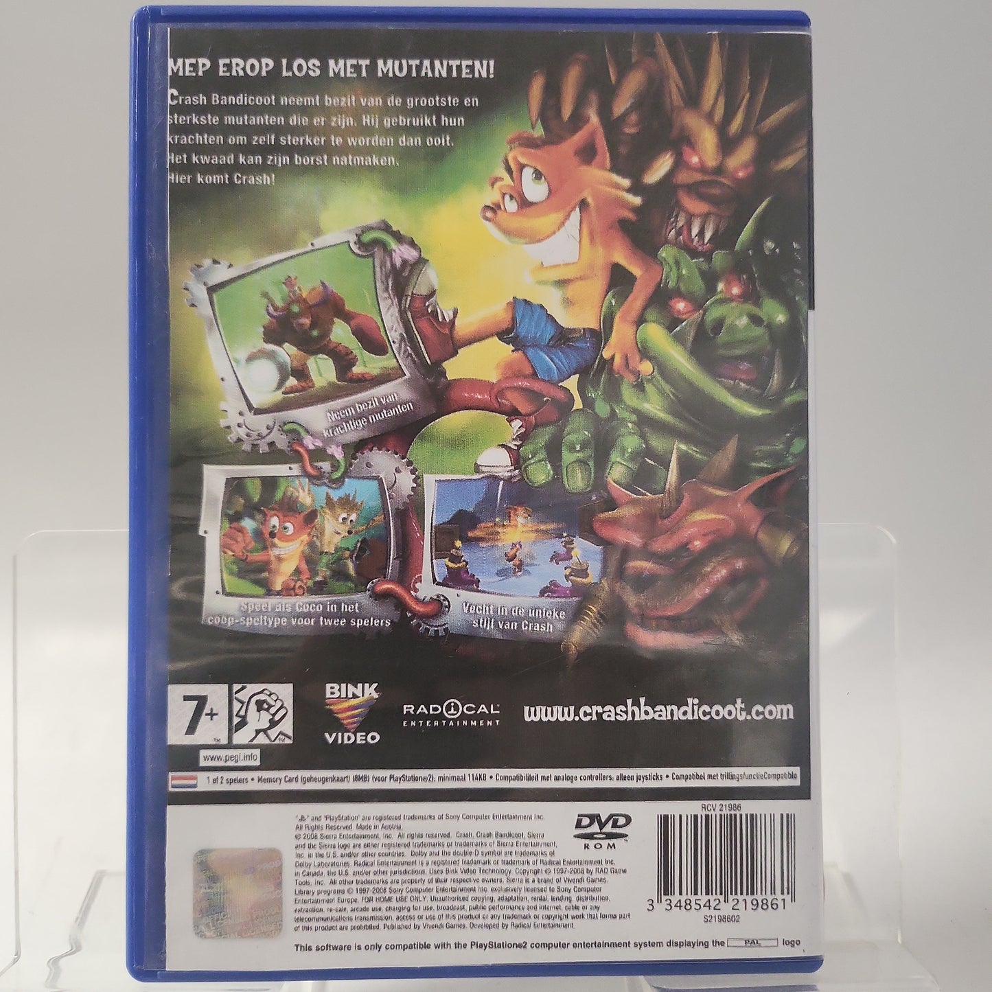 Crash Mind over Mutant (Copy Cover) Playstation 2