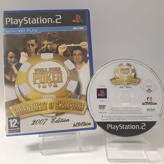 World Series of Poker Tournament of Champions 2007 Edition (No Book) PlayStation 2