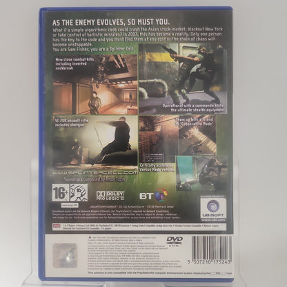 Tom Clancy's Splinter Cell Chaos Theory Playstation 2