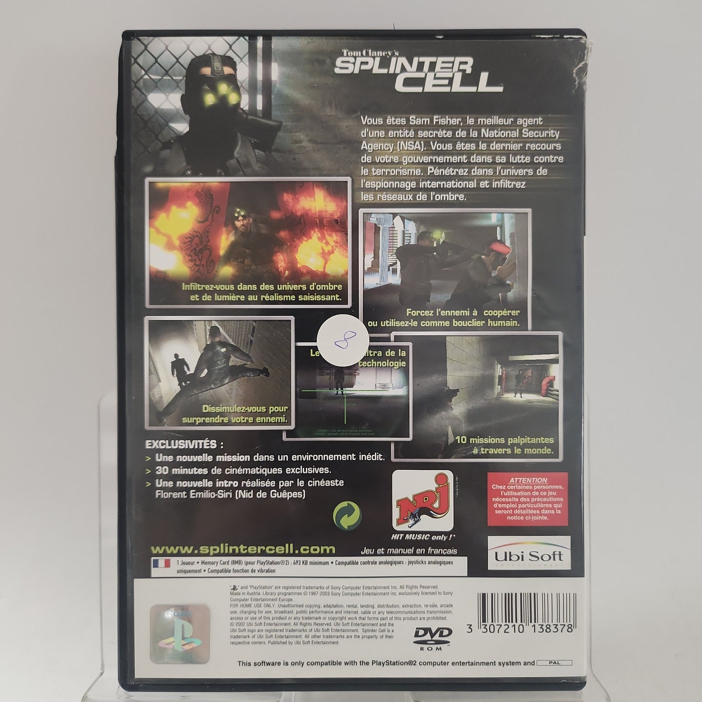 Tom Clancy's Splinter Cell Playstation 2