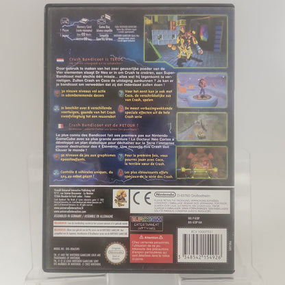 Crash Bandicoot de Wraak van Cortex (No Book) Nintendo Gamecube