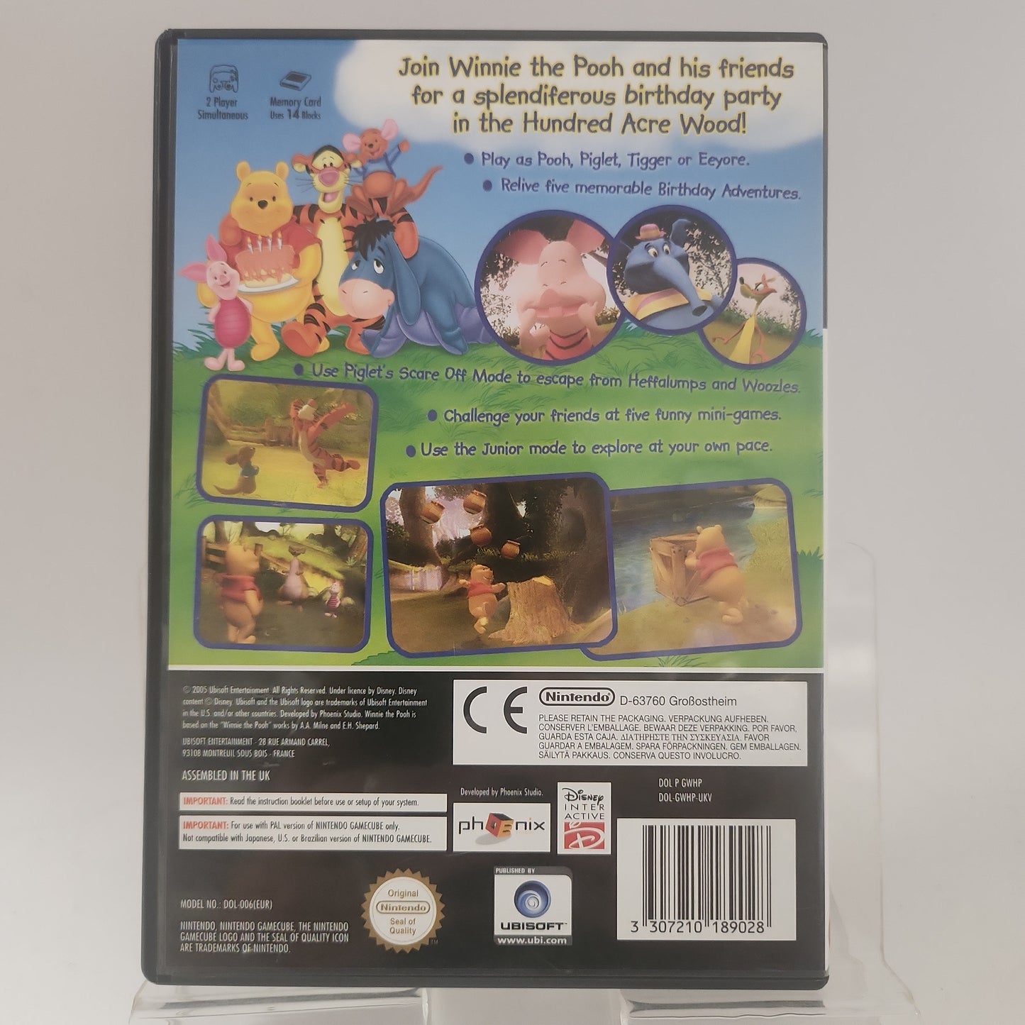Disney's Winnie the Pooh's Rumbly Tumbly Adventure (No Book) Nintendo Gamecube