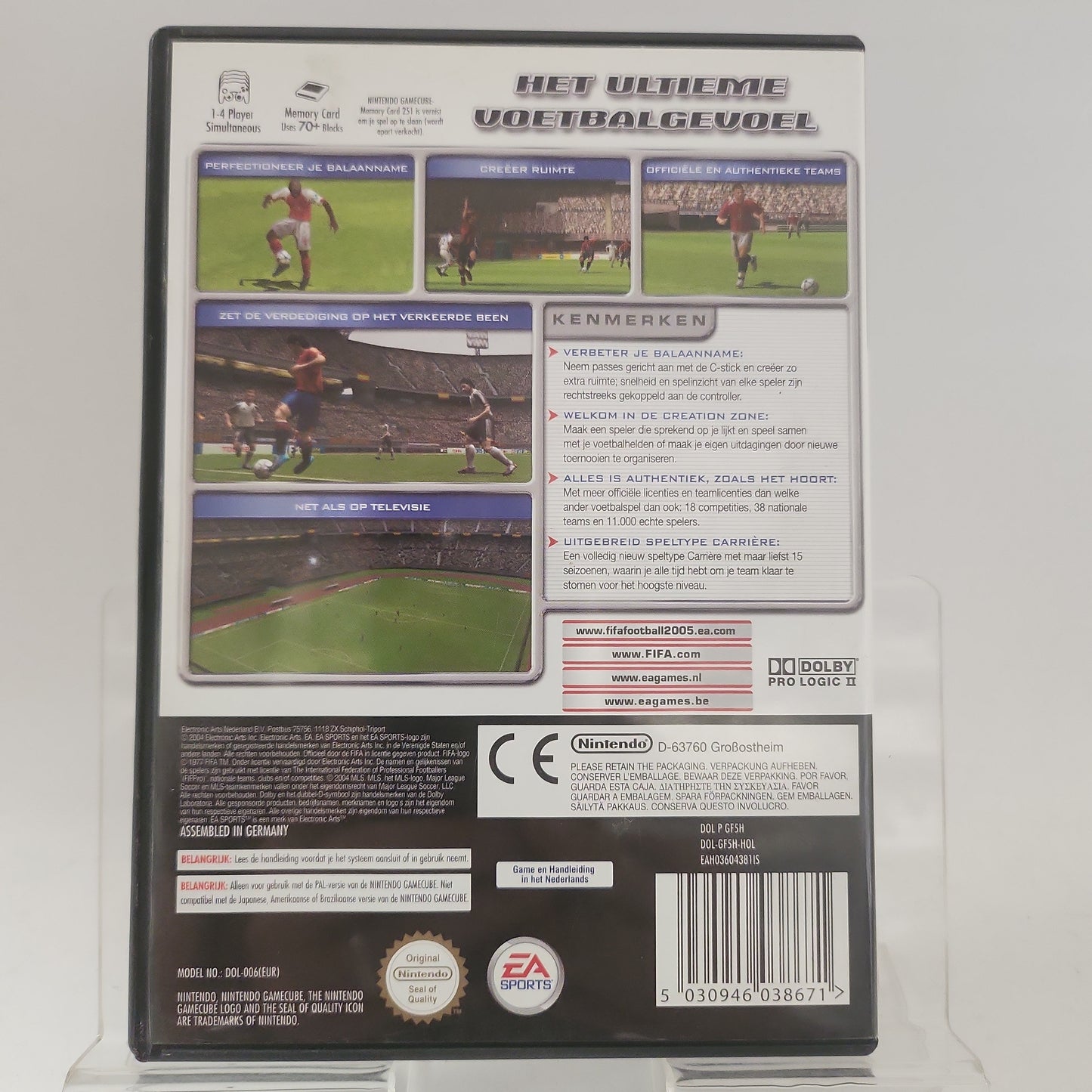 FIFA Football 2005 (No Book) Nintendo Gamecube