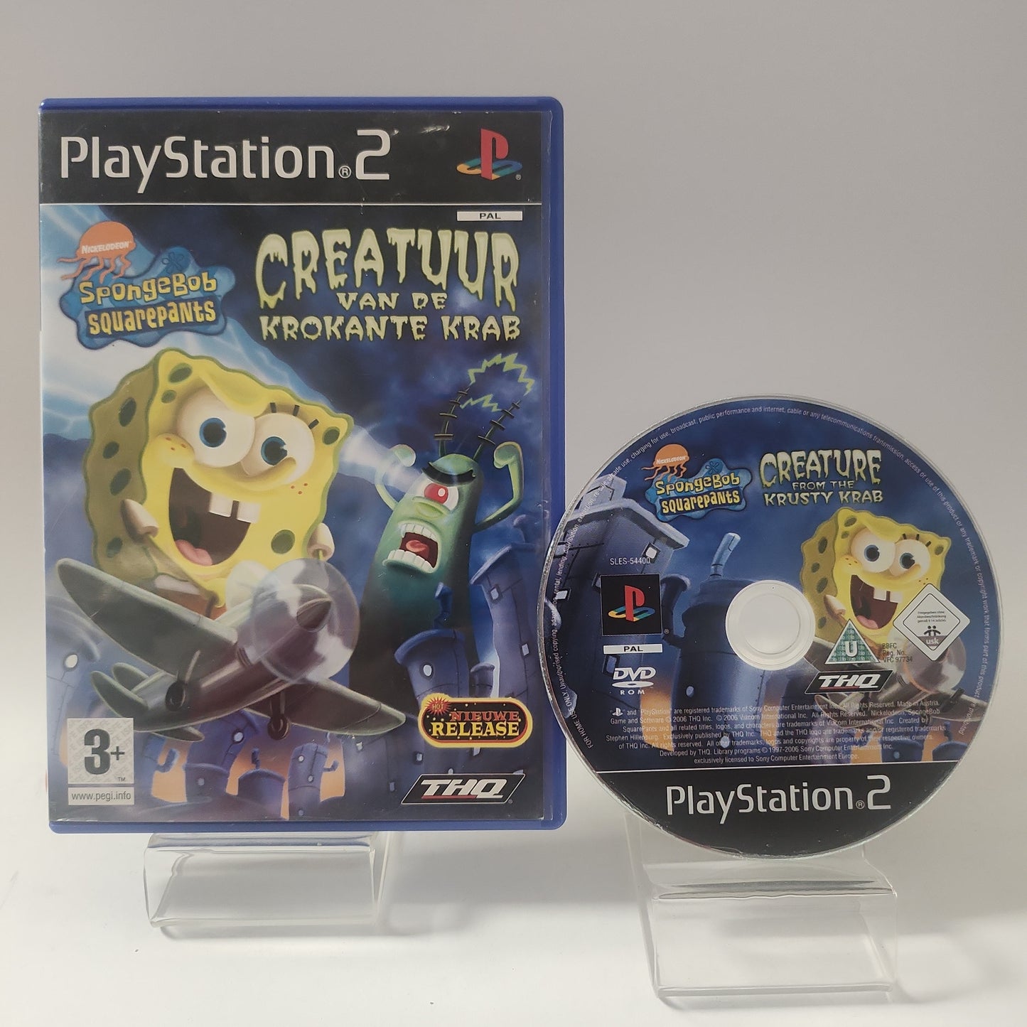 SpongeBob SquarePants Creatuur Krokante Krab (No Book) PS2