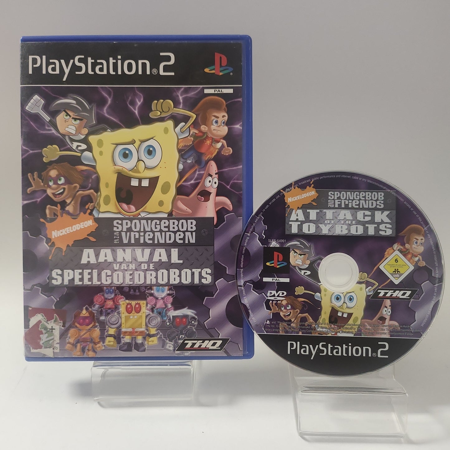 SpongeBob & Vrienden Aanval vd Speelgoedrobots (No Book) PS2