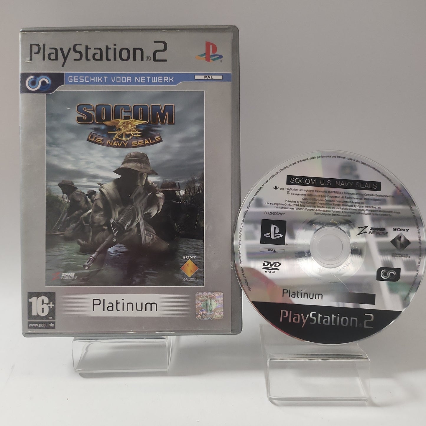 Socom US Navy Seals Platinum (No Book) PlayStation 2