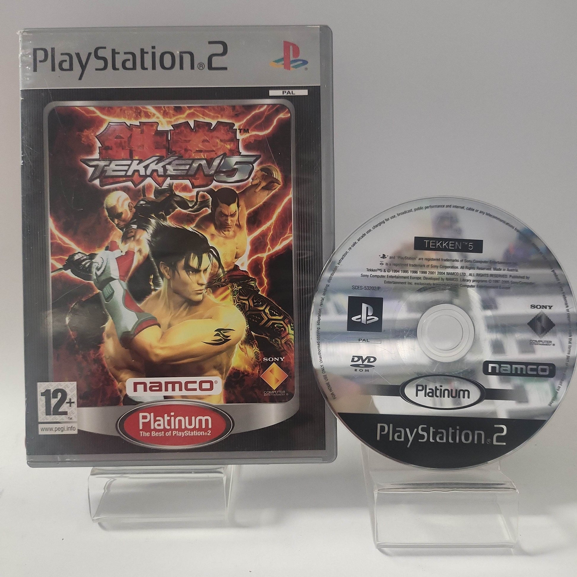 Tekken 5 Platinum (No Book) PlayStation 2 - Feniks Gameshop