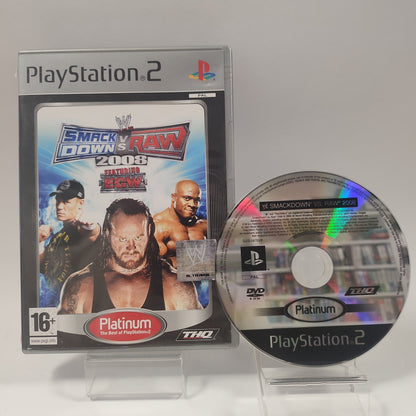 Smackdown vs Raw 2008 Platinum (No Book) PlayStation 2