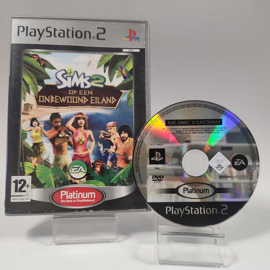 De Sims 2 Op een Onbewoond Eiland Platinum (No Book) PlayStation 2