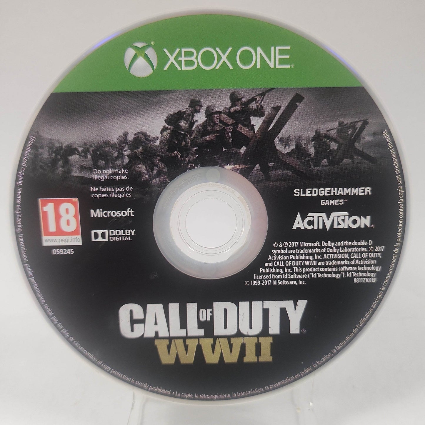 Call of Duty WWII (Disc Only) Xbox One - Feniks Gameshop