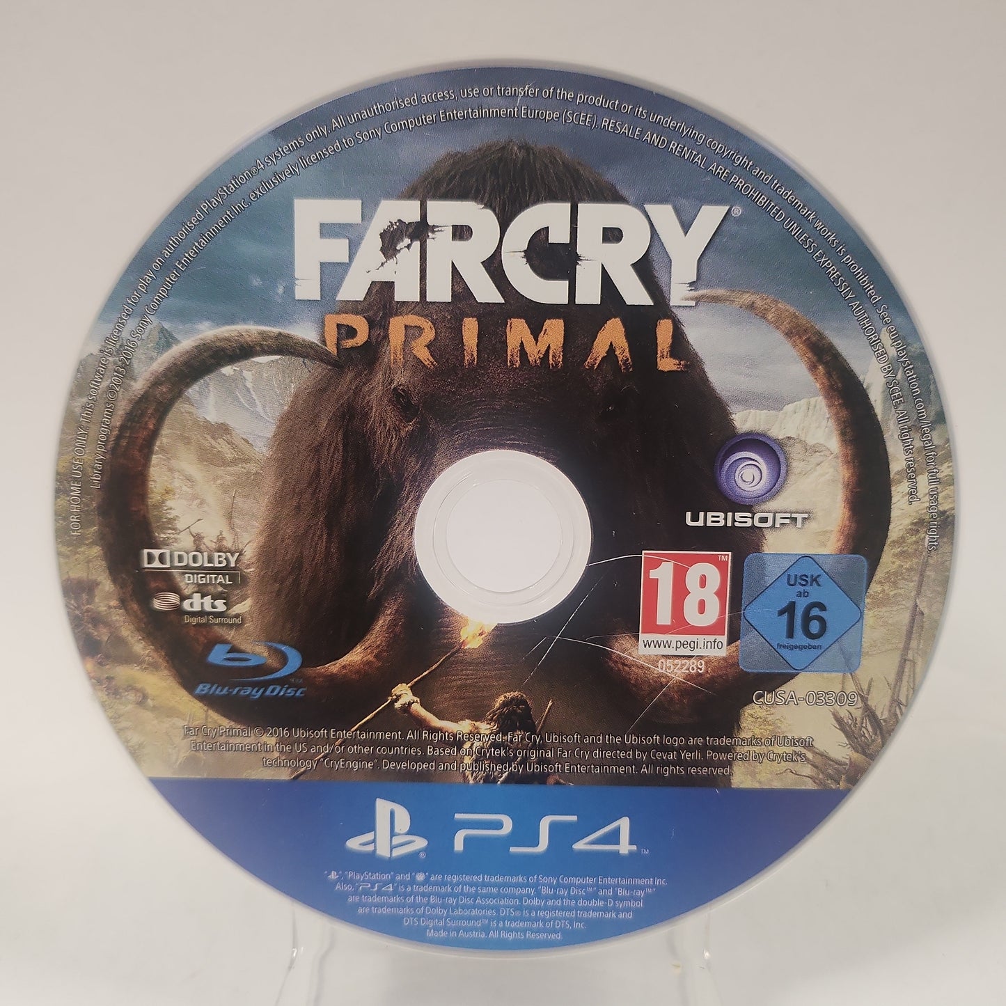 Farcry Primal (Disc Only) PlayStation 4