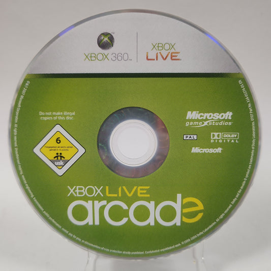 Xbox Live Arcade (Disc Only) Xbox 360