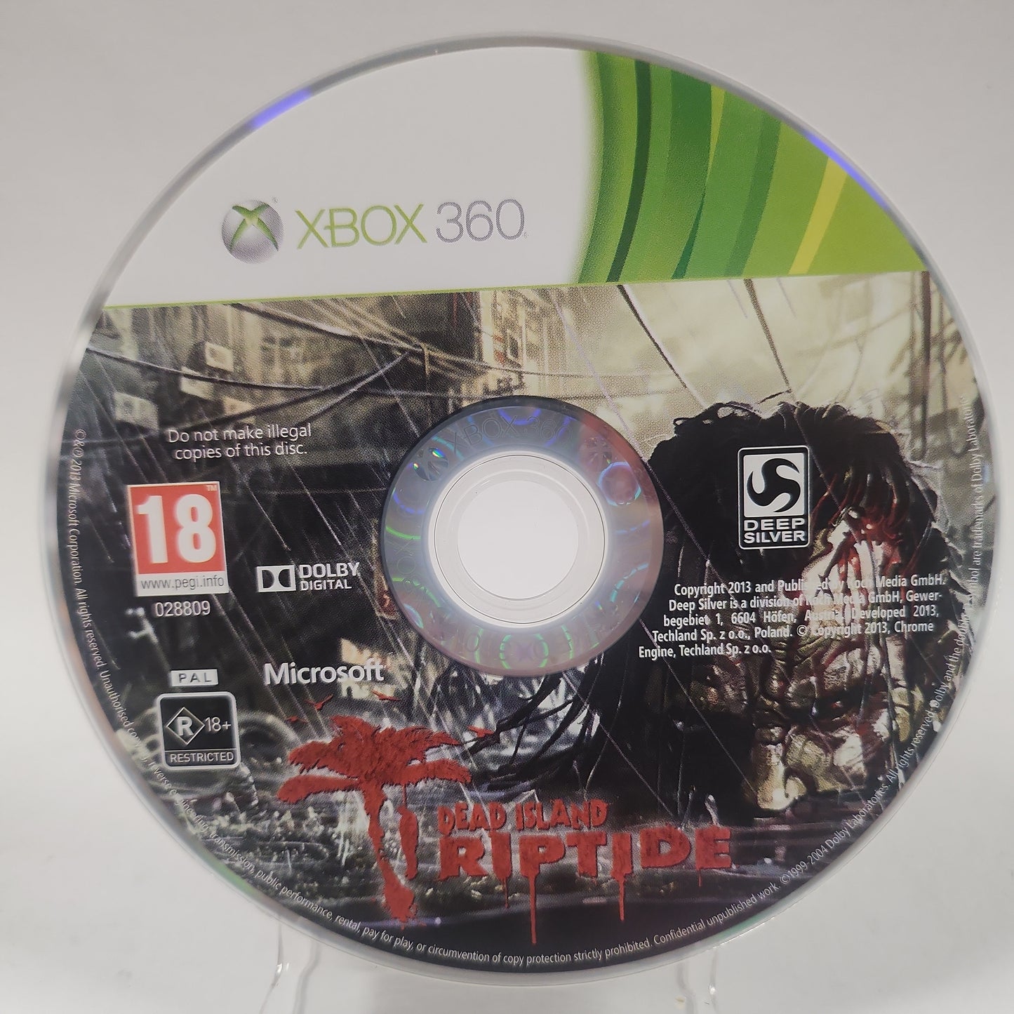 Dead Island Riptide (Disc Only) Xbox 360