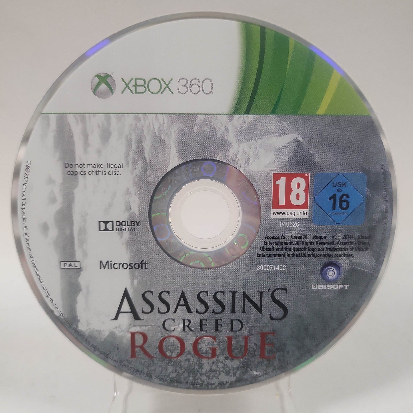 Assassin's Creed Rogue (Disc Only) Xbox 360 - Feniks Gameshop