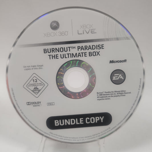 Burnout Paradise the Ultimate Box (Disc Only) Xbox 360