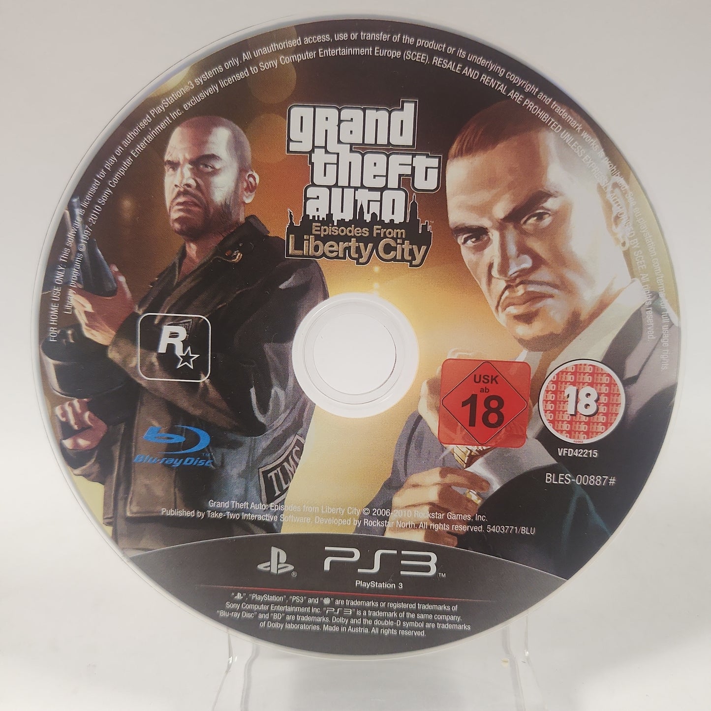 Grand Theft Auto Episodes from Liberty City (Disc Only) PlayStation 3