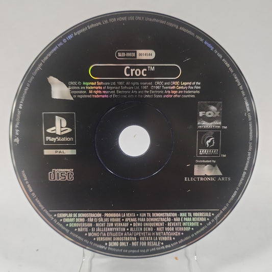 Croc Demo Disc (Disc Only) PlayStation 1