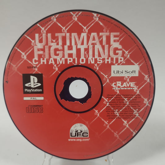 Ultimate Fighting Championship (Disc Only) PlayStation 1