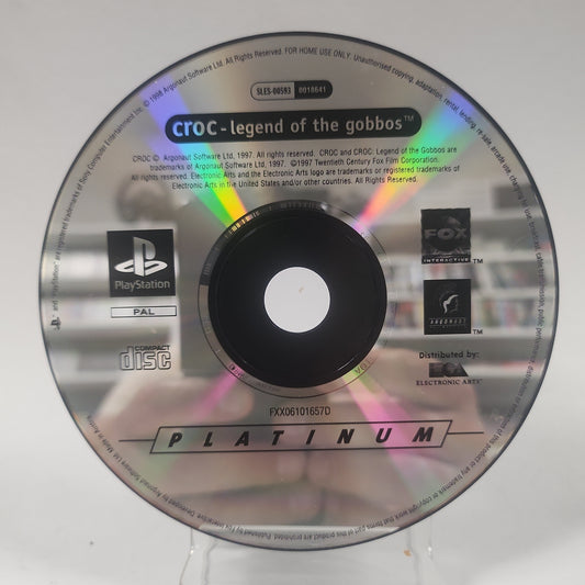 Croc Legend of the Gobbos Platinum (Disc Only) PlayStation 1