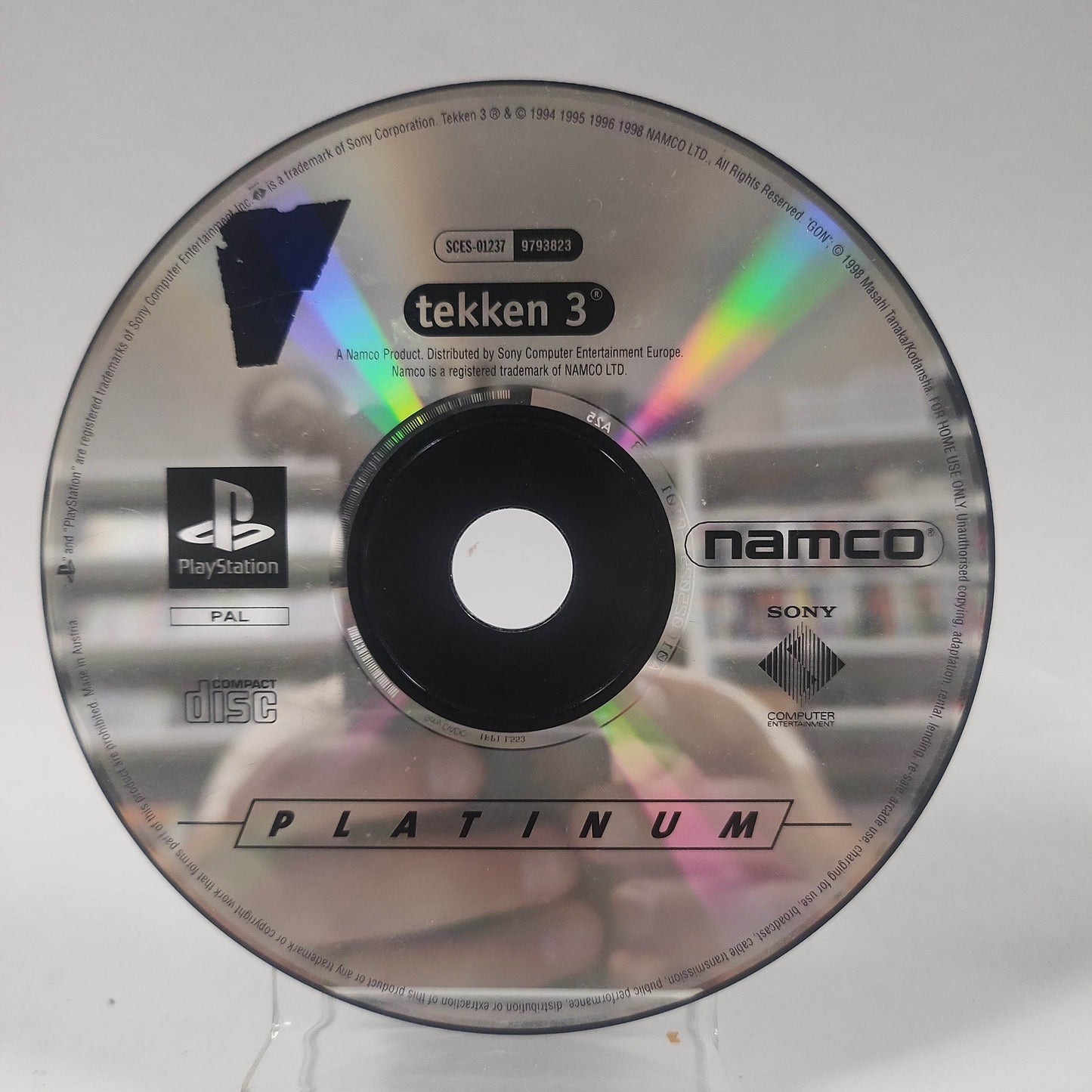 Tekken 3 Platinum (Disc Only) PlayStation 1 - Feniks Gameshop