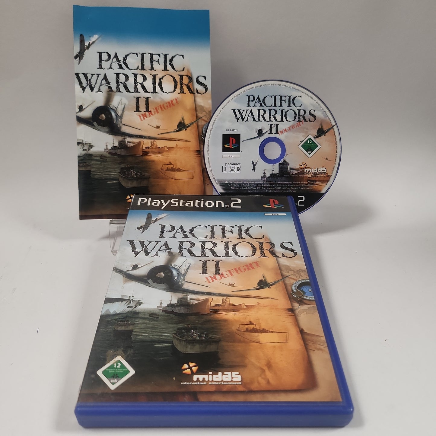 Pacific Warriors II Dogfight Playstation 2