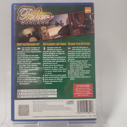 Poker Masters (No Book) PlayStation 2