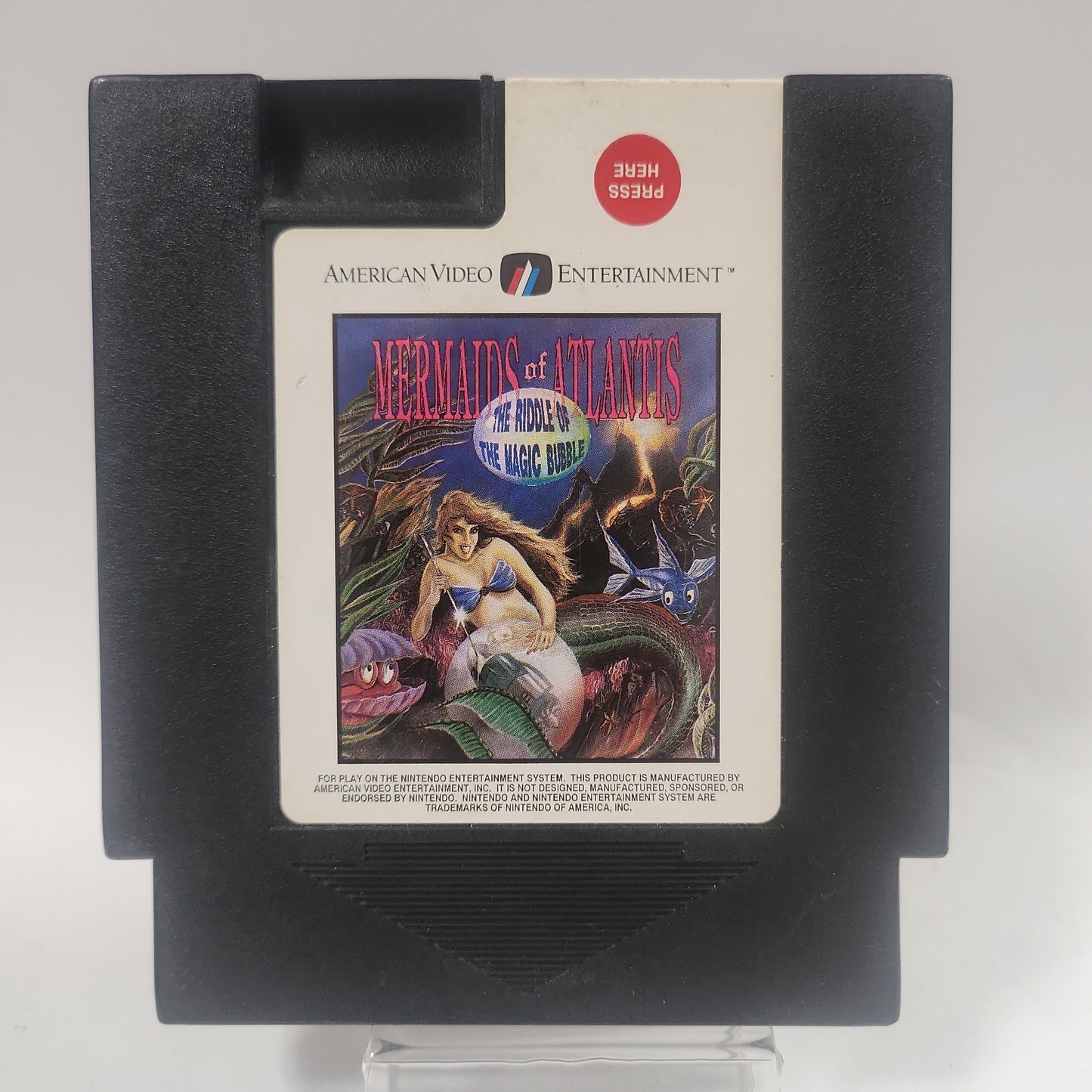 Mermaids of Atlantis Riddle of the Magic Bubble NES