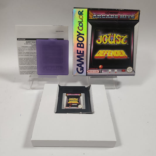 Joust Defender Arcade Hits CIB Game Boy Color