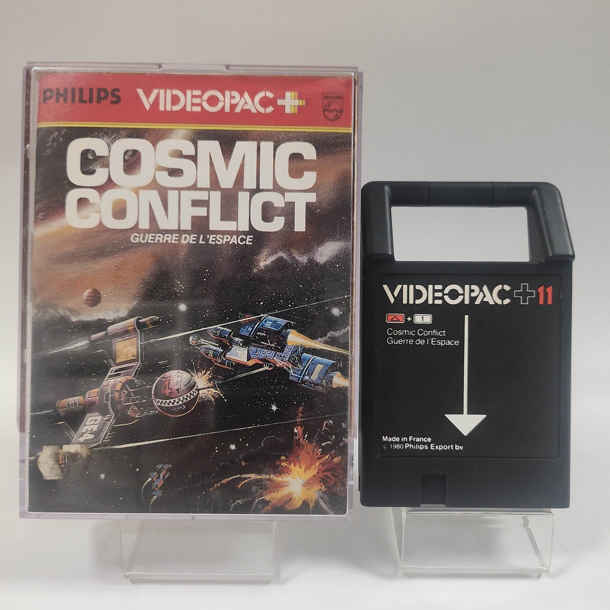Cosmic Conflict 11 Boxed Philips Videopac+ - Feniks Gameshop