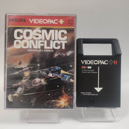 Cosmic Conflict 11 Boxed Philips Videopac+ - Feniks Gameshop