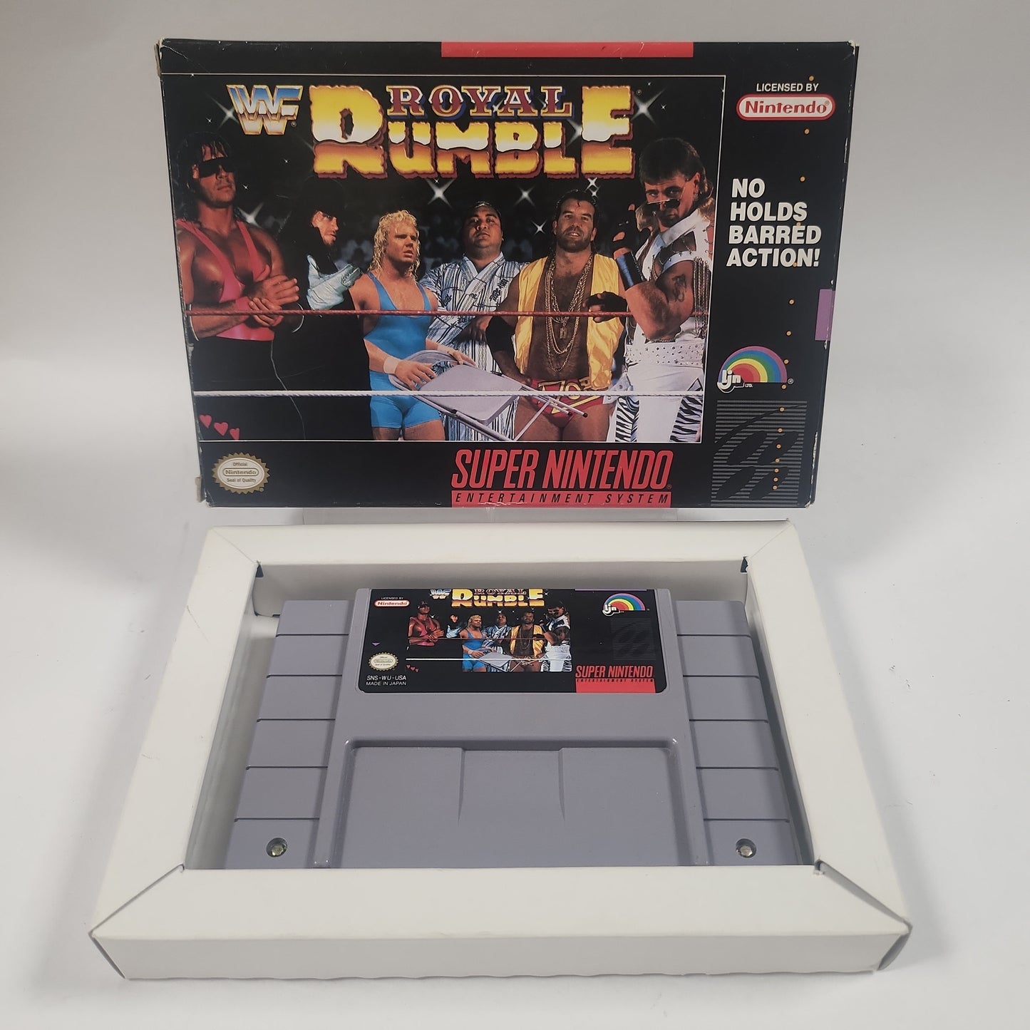 WWF Royal Rumble Boxed American Edition SNES