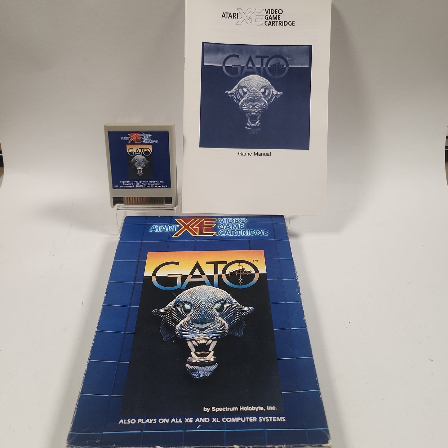 Gato Boxed Atari XE