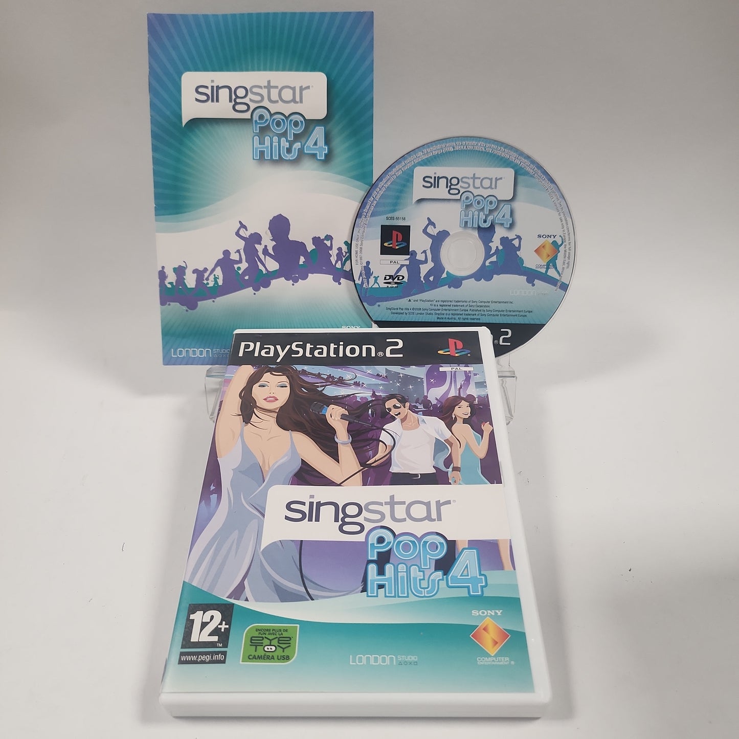 Singstar Pop Hits 4 French Editie Playstation 2