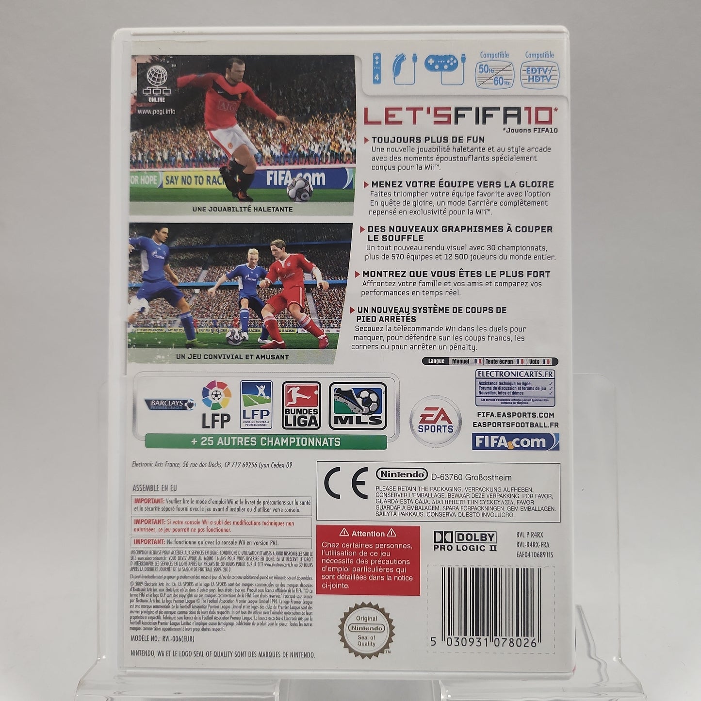 FIFA 10 French Editie Nintendo Wii