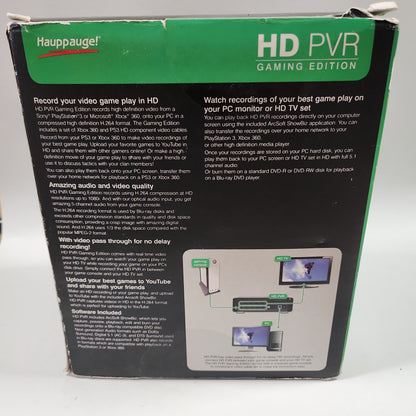 HD PVR Gaming Edition geseald Xbox 360 & PS3