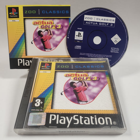 Actua Golf 3 Classics Playstation 1