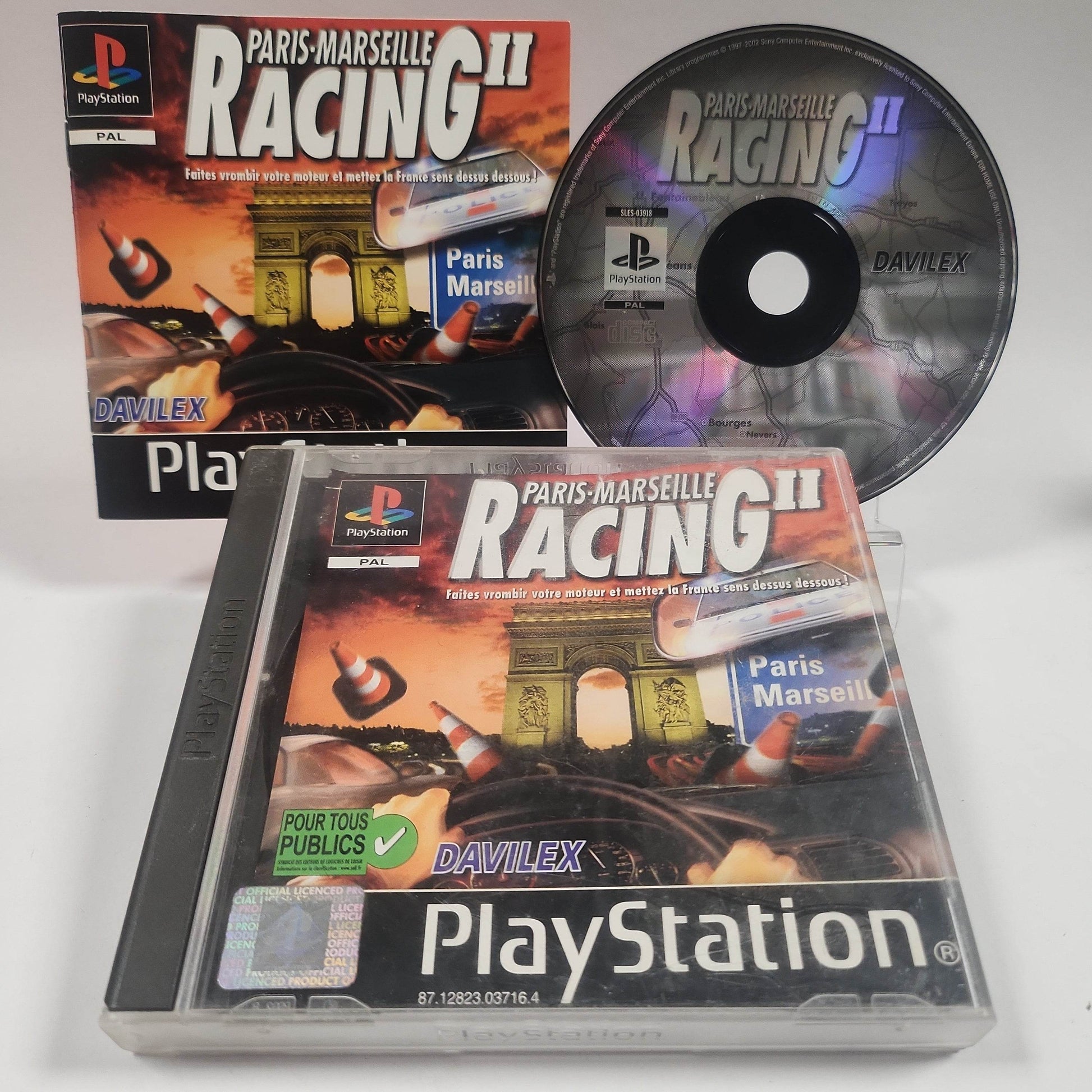Paris-Marseille Racing II Playstation 1 - Feniks Gameshop
