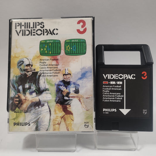 Philips Videopac 3 American Football Boxed