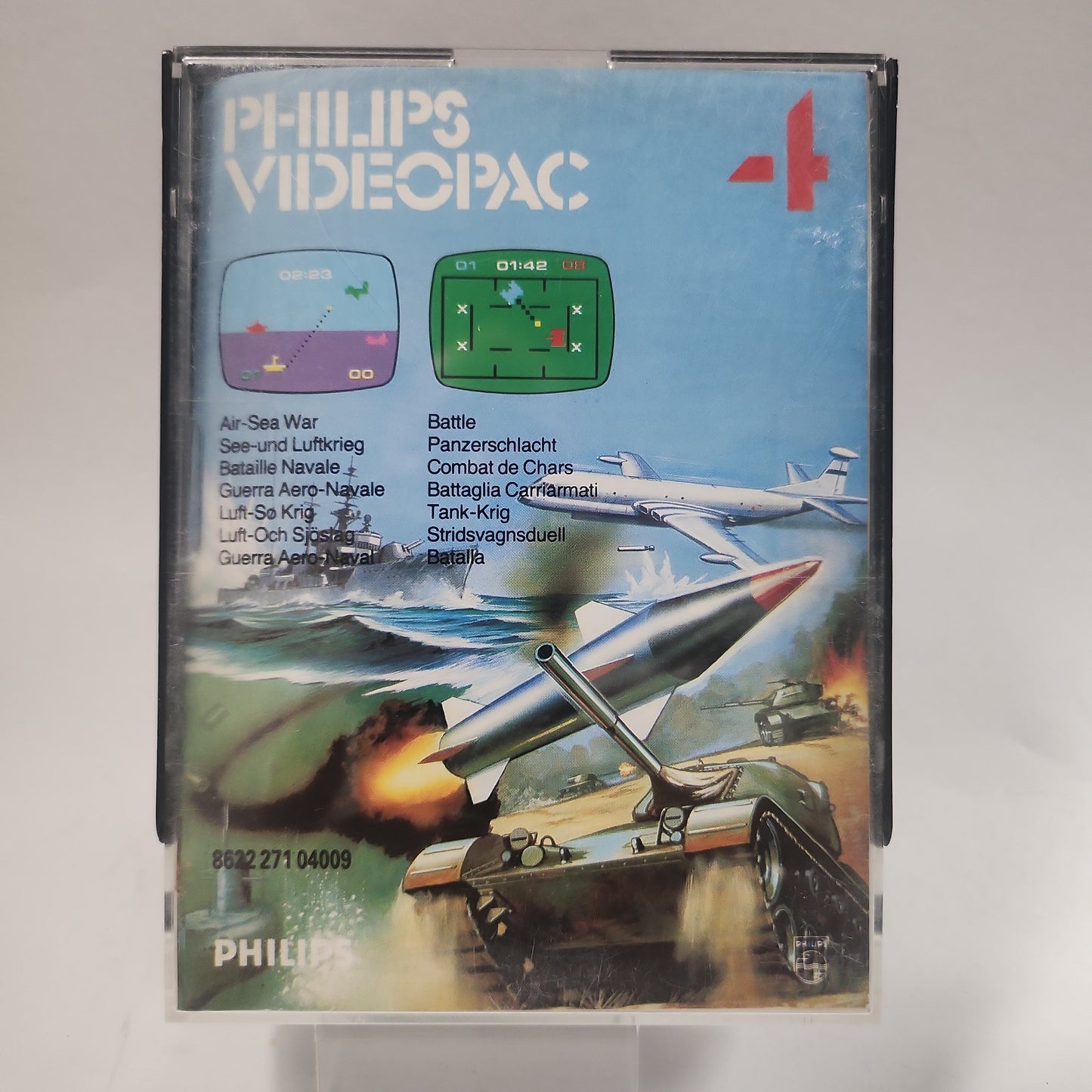 Philips Videopac 4 Air-Sea War/ Battle Boxed