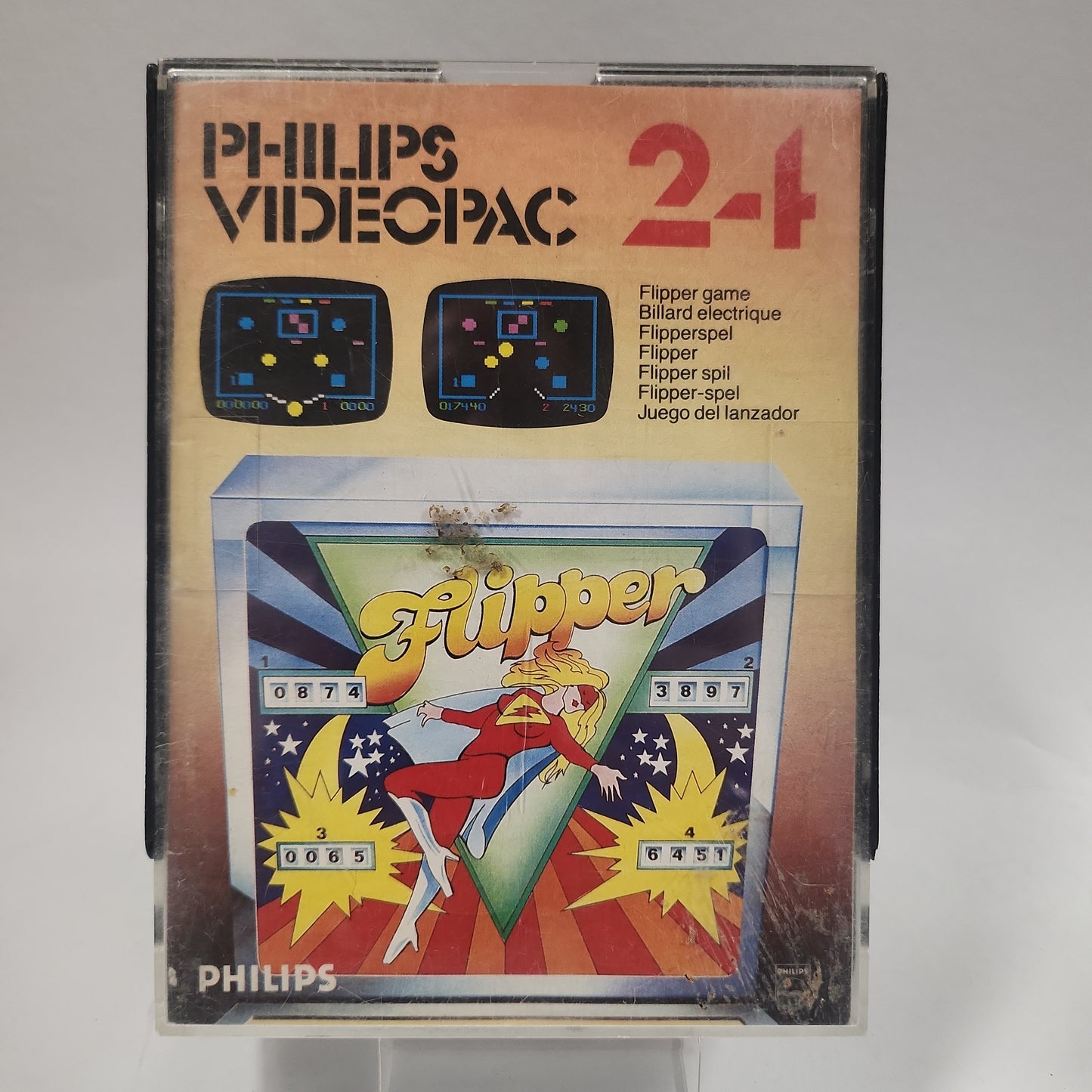 Philips Videopac Flipper Game Boxed