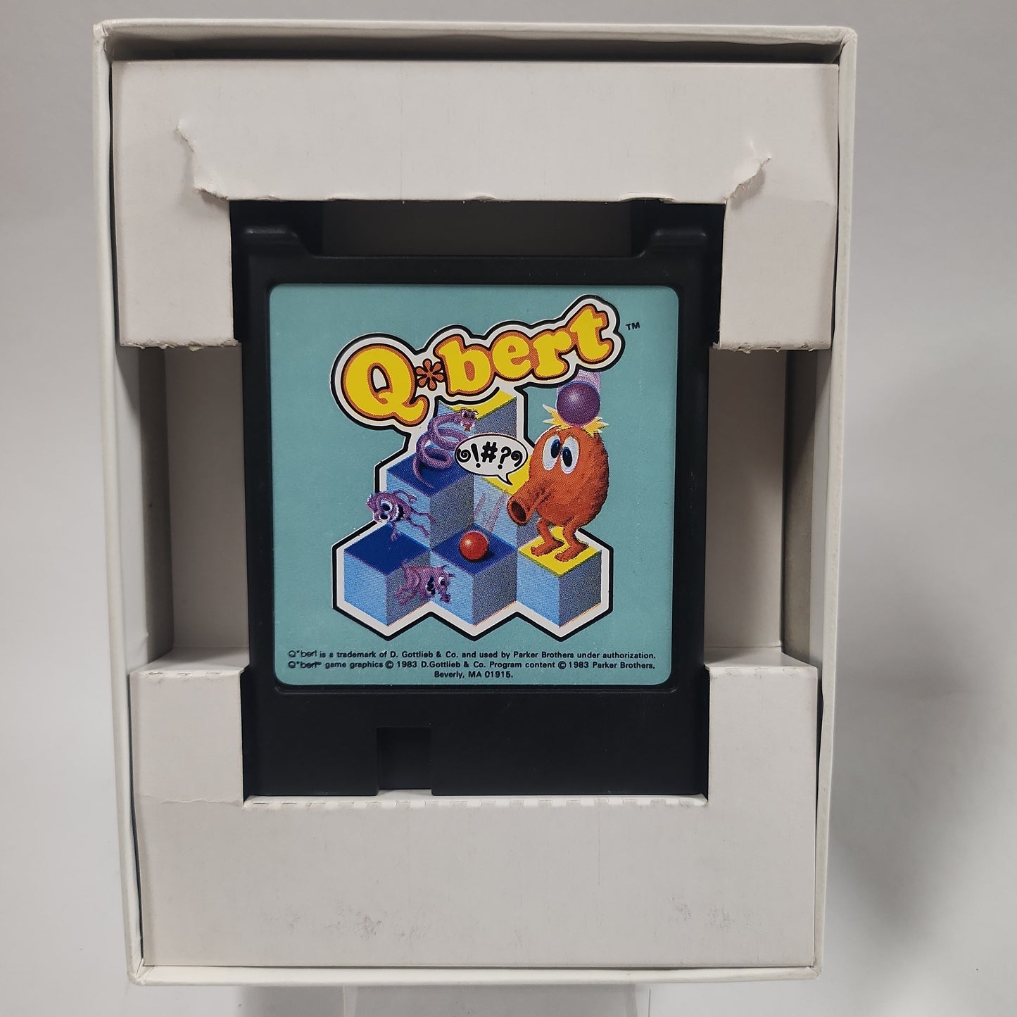 Philips Videopac Q-Bert Boxed